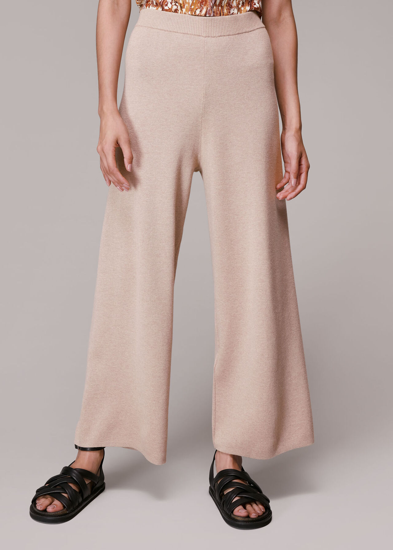 Knitted Wide Trousers