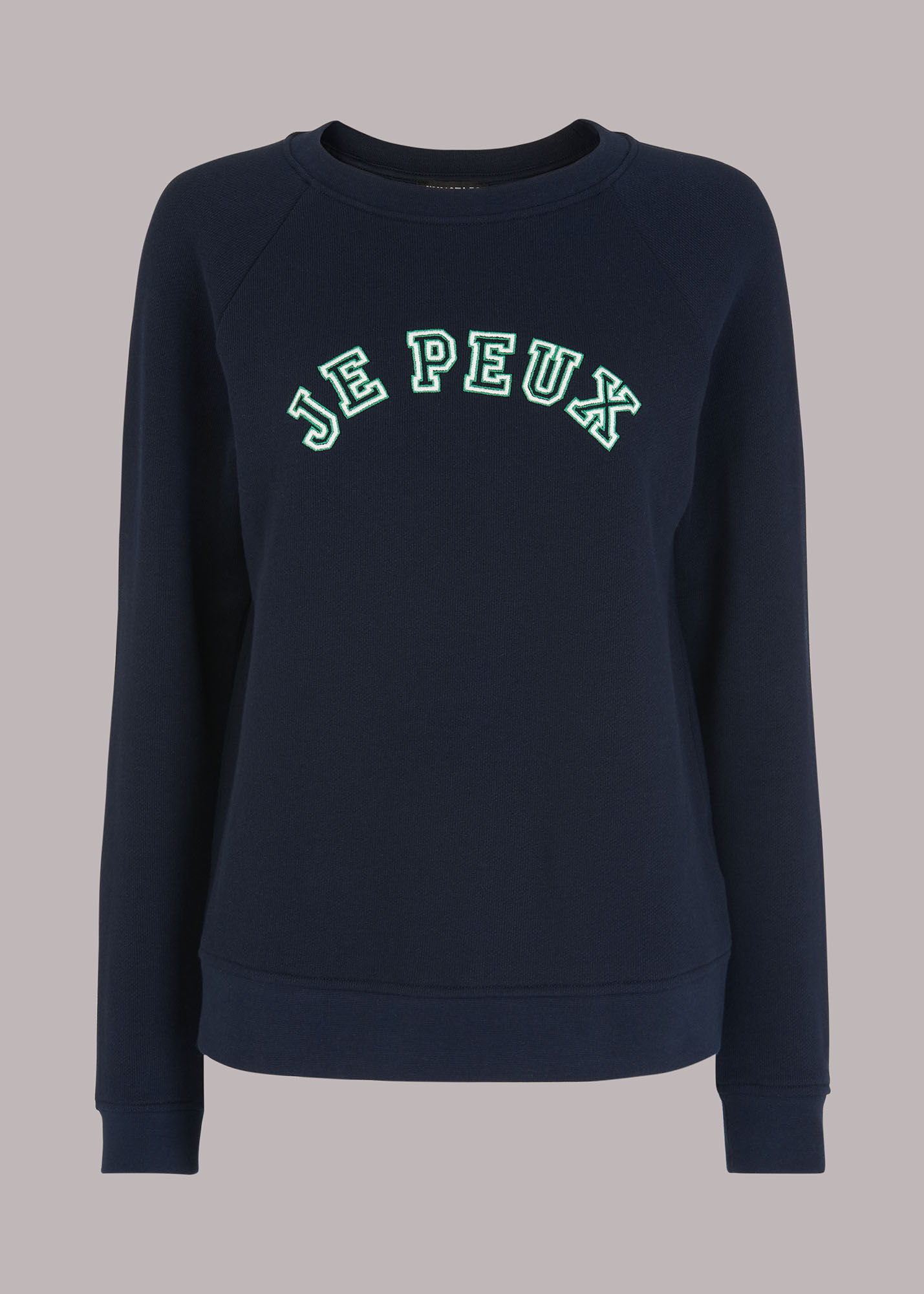 Whistles black sweatshirt outlet