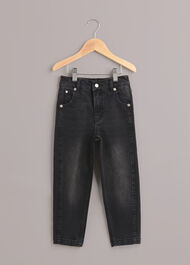 Stretch Barrel Leg Jean