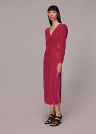 Ally Velvet Midi Dress