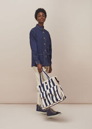 LF Markey Stripe Shopper Bag