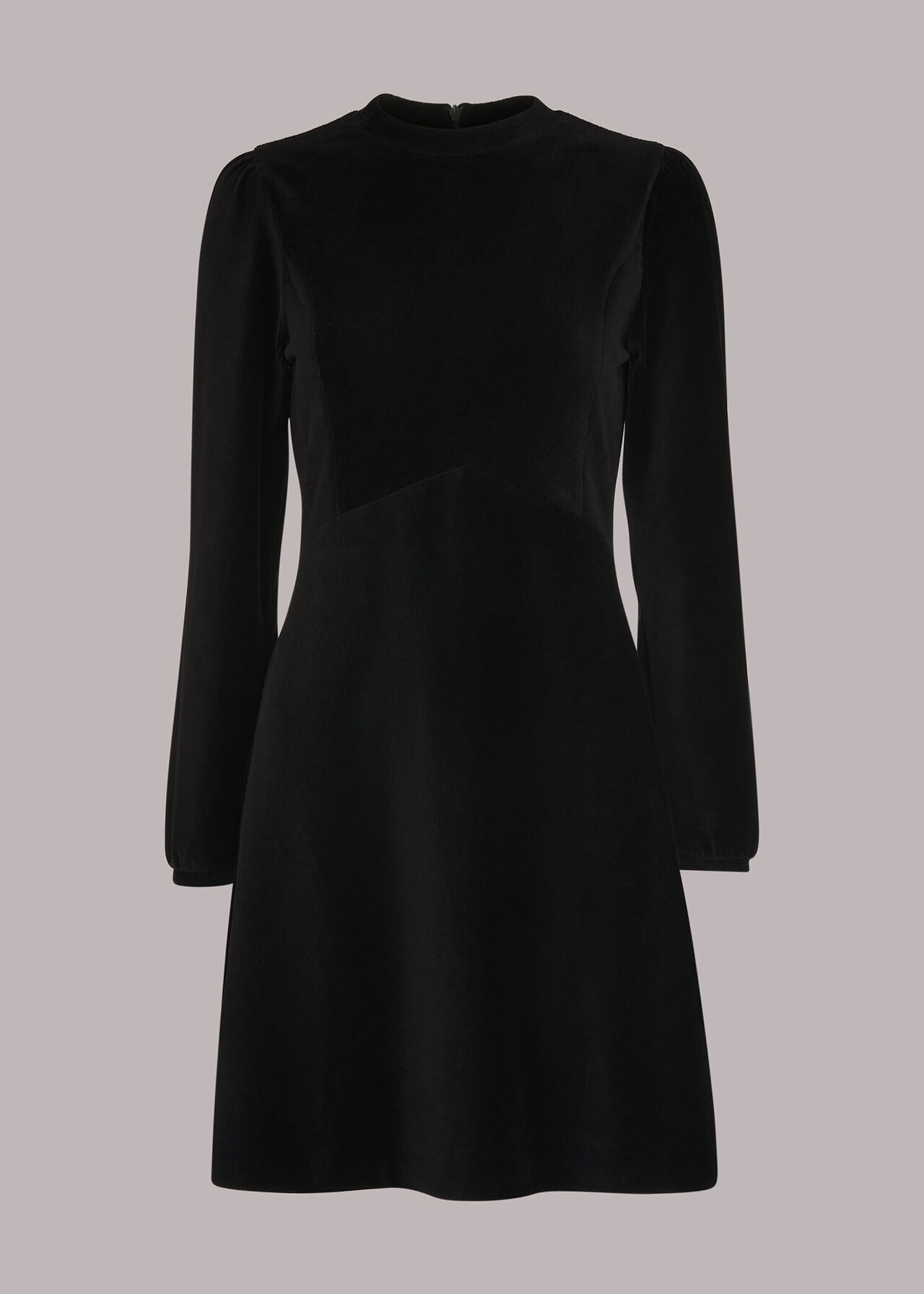 Cord Velvet Jersey Dress