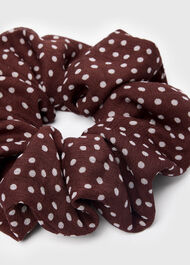 Polka Dot Scrunchie