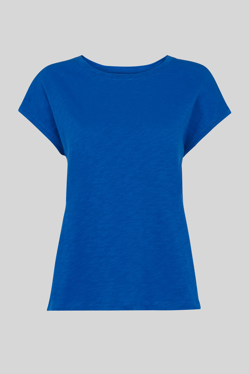 Minimal Cap sleeve Tee Blue
