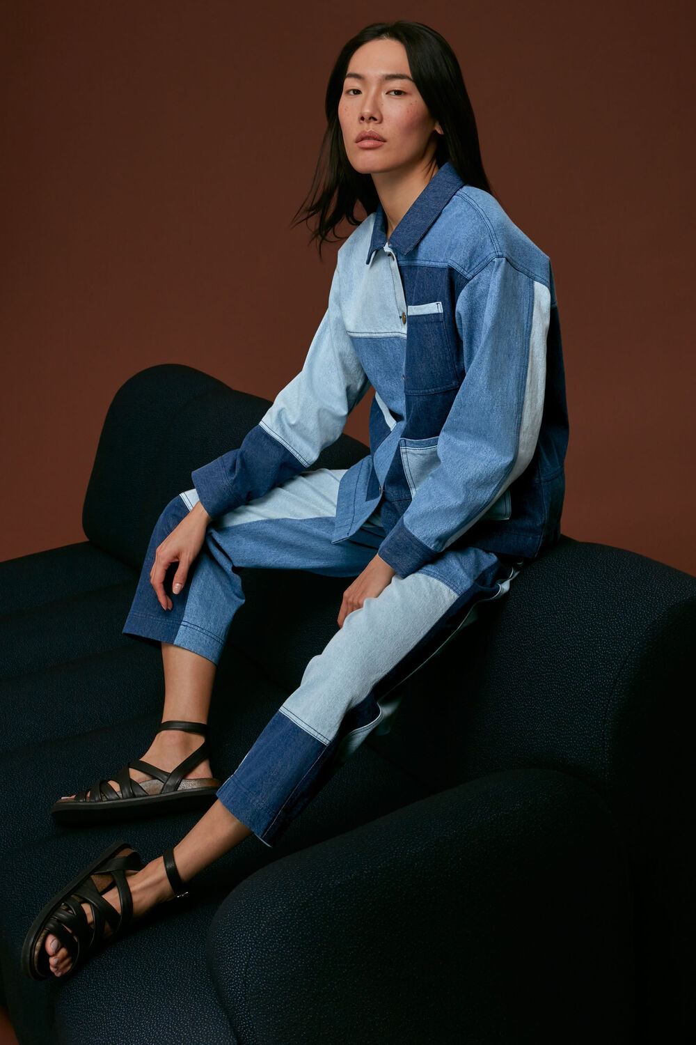 Patchwork Denim Jacket