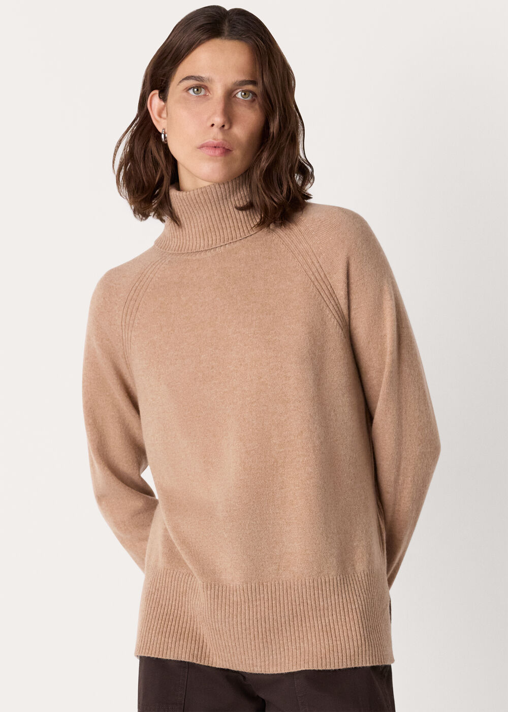 Cashmere Roll Neck