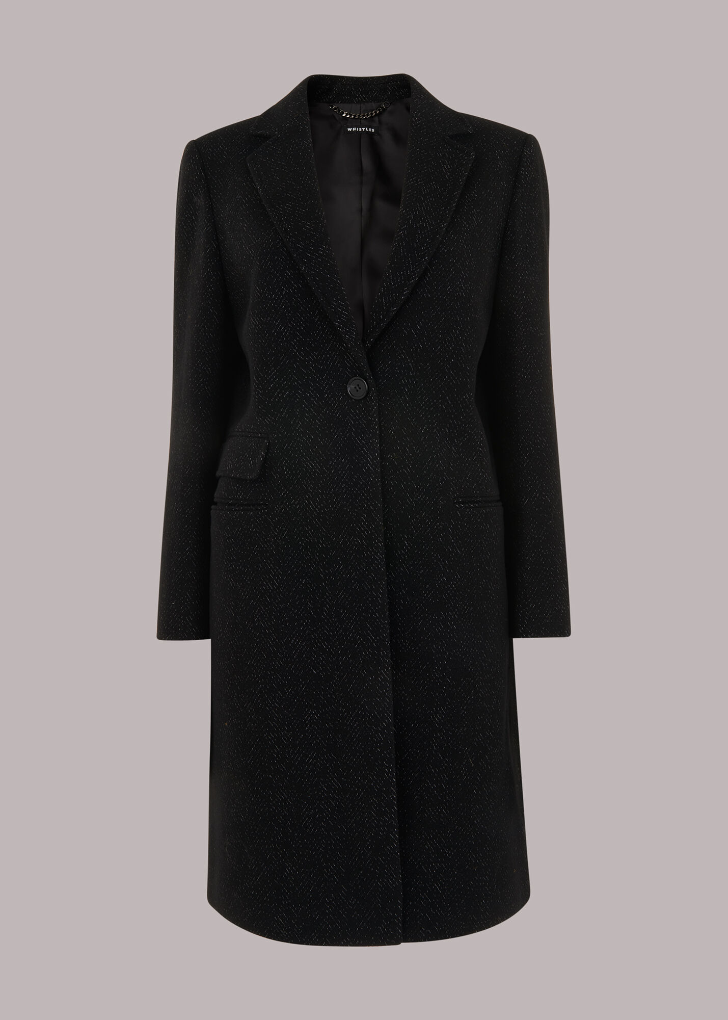 Whistles slim clearance drawn coat