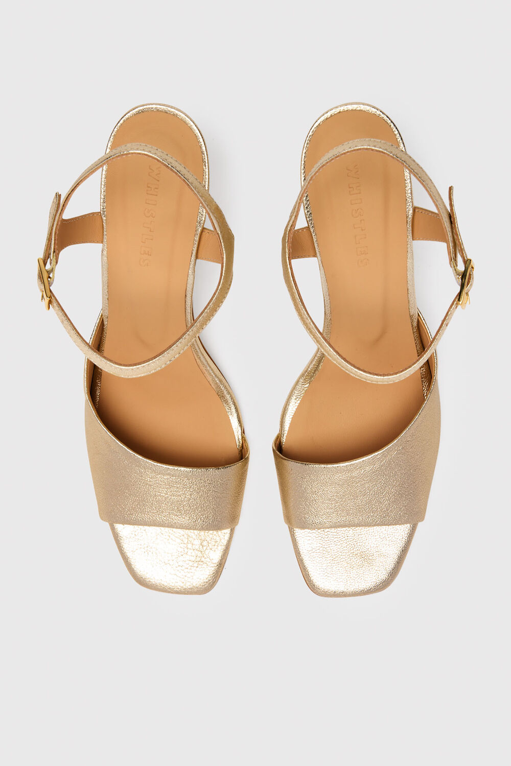 Asymmetric High Heeled Sandal