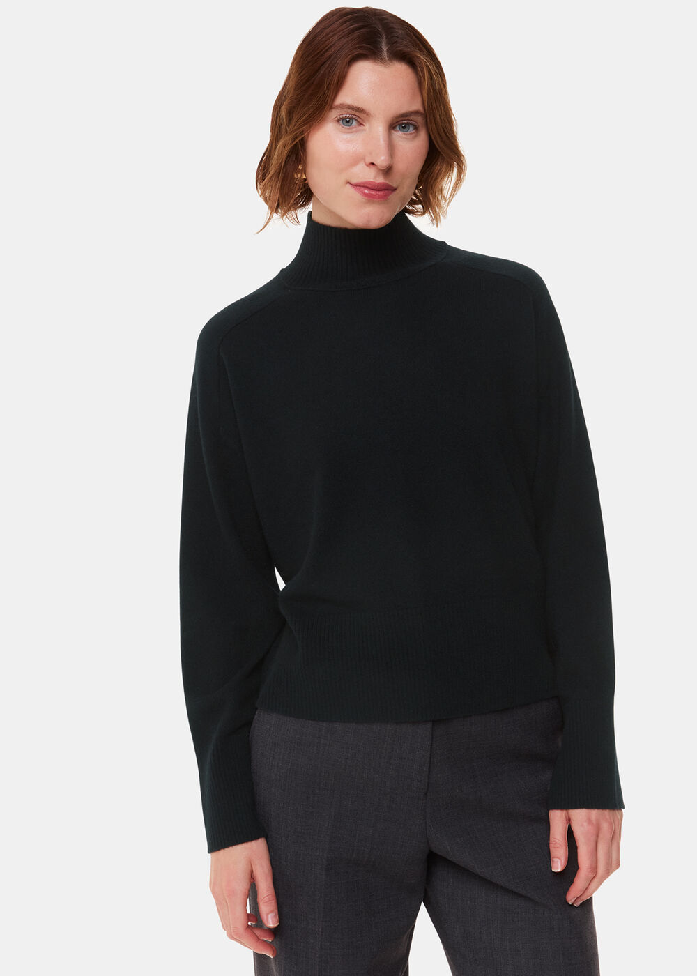 Cashmere Funnel Neck
