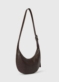 Small Sia Curved Crossbody Bag