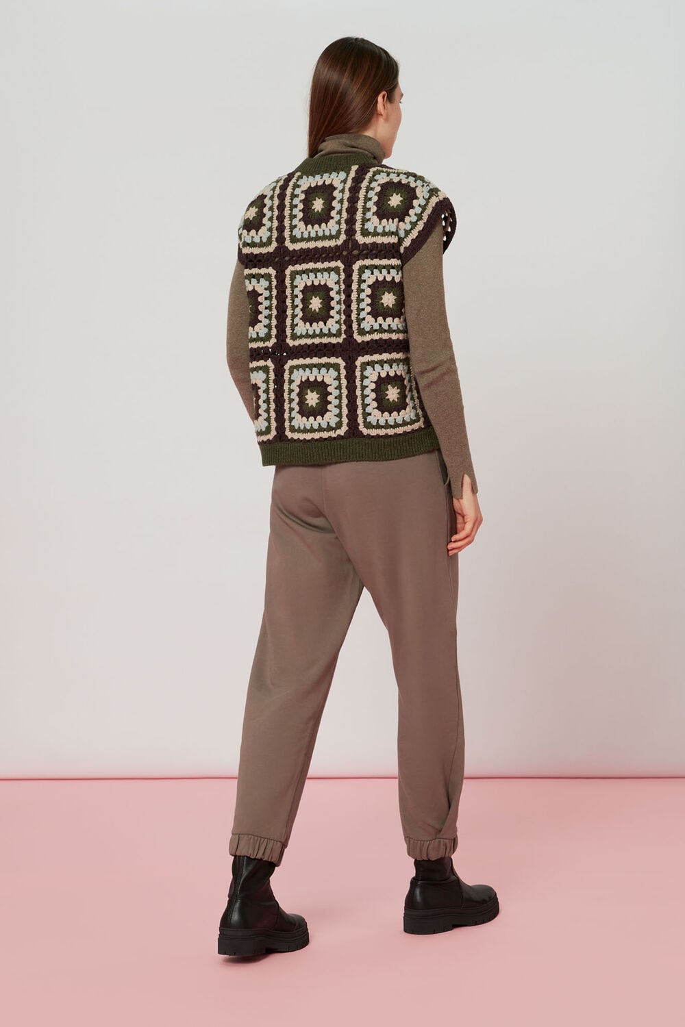 Pleat Detail Jogger
