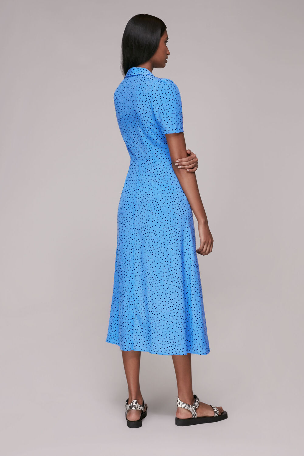 Rowan Irregular Spot Dress