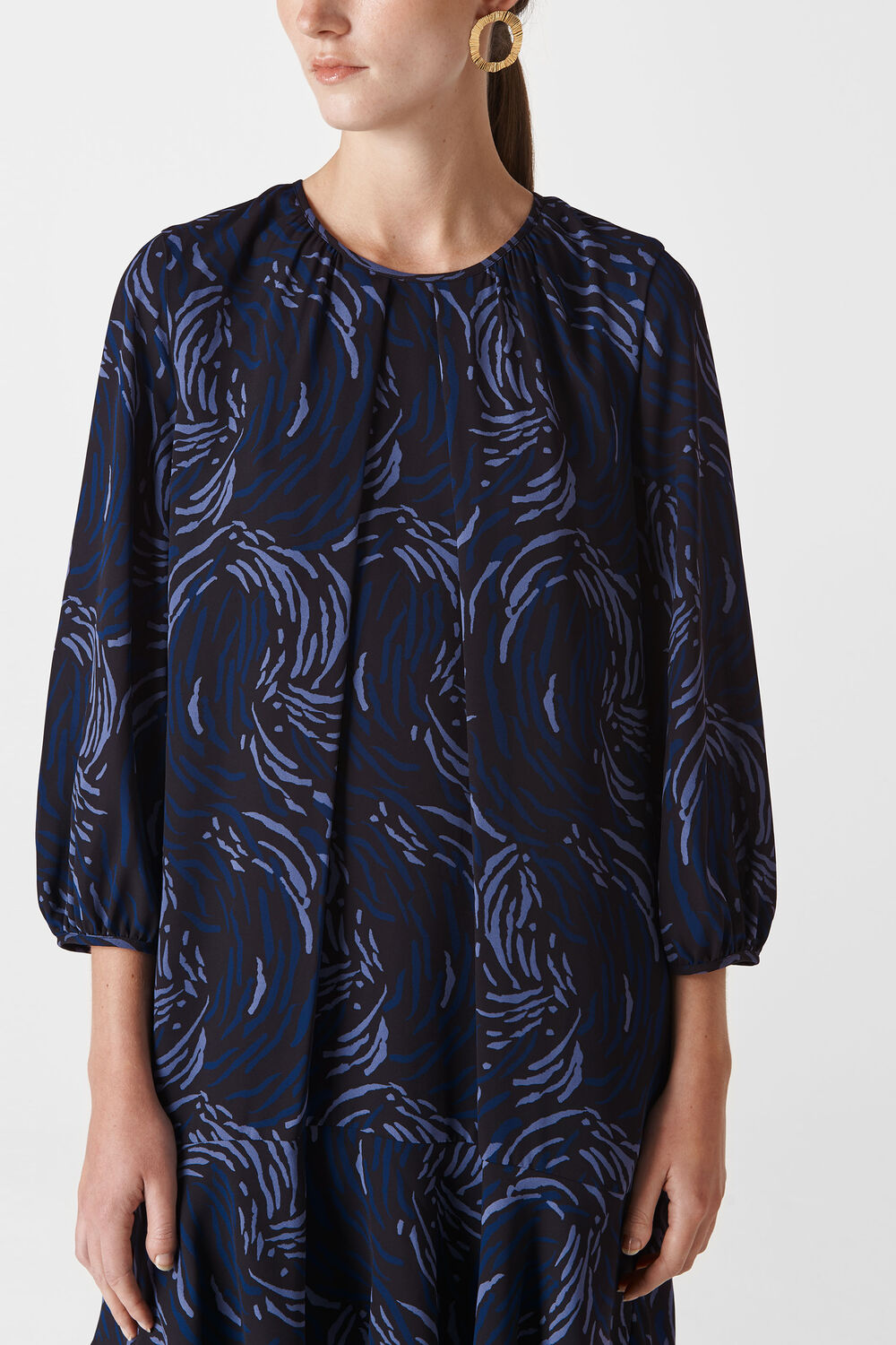 Renata Reed Print Dress