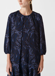 Renata Reed Print Dress