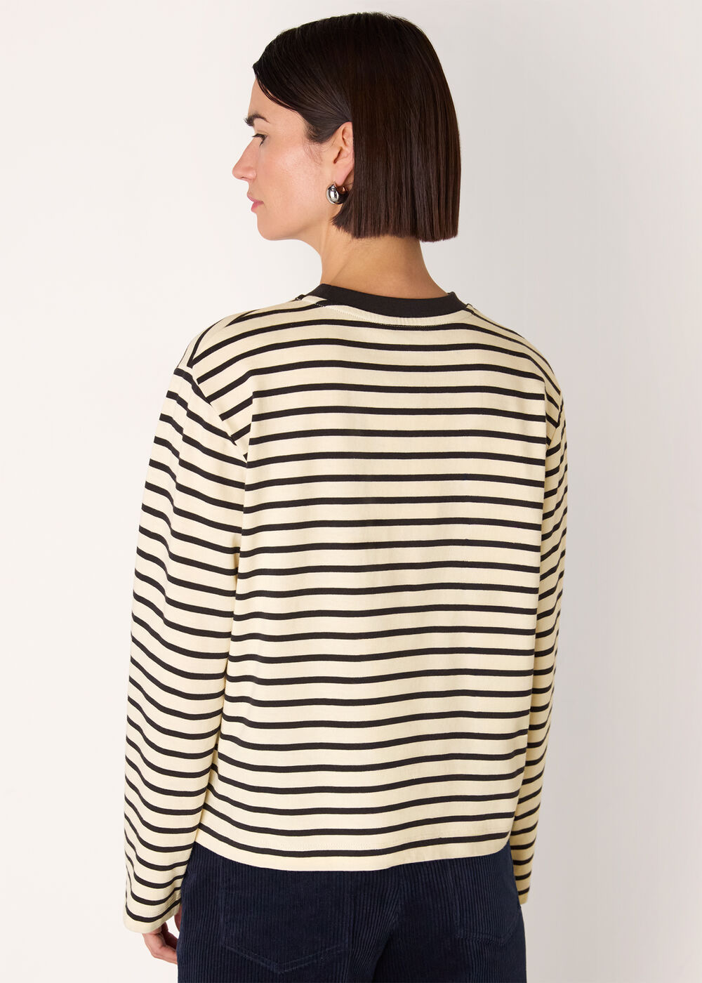 Stripe Cotton Jersey