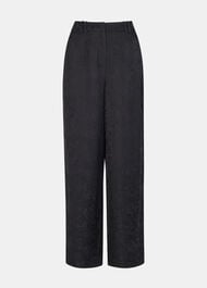 Jacquard Straight Leg Trouser