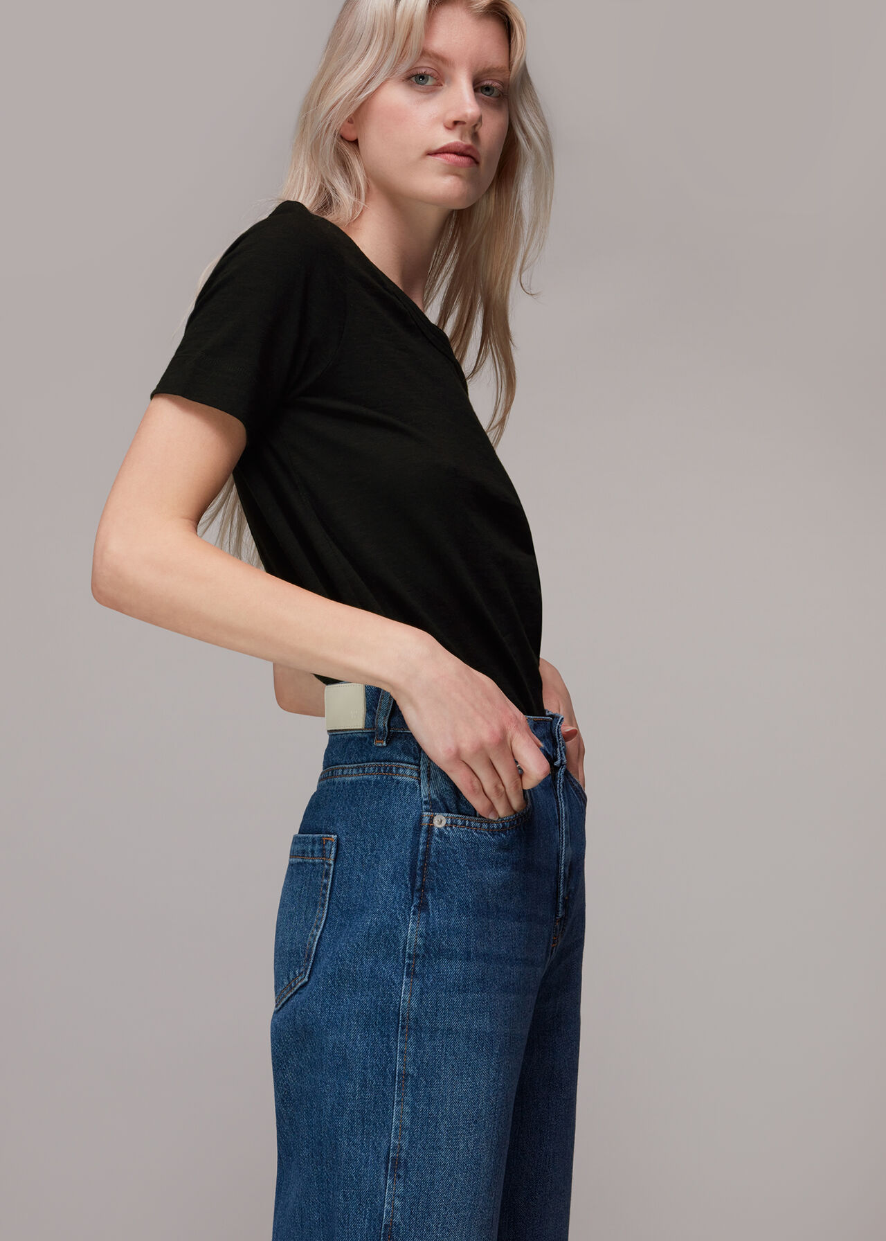 Rosa Double Trim T-shirt