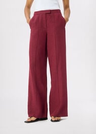 Petite Full Length Pintuck Trouser