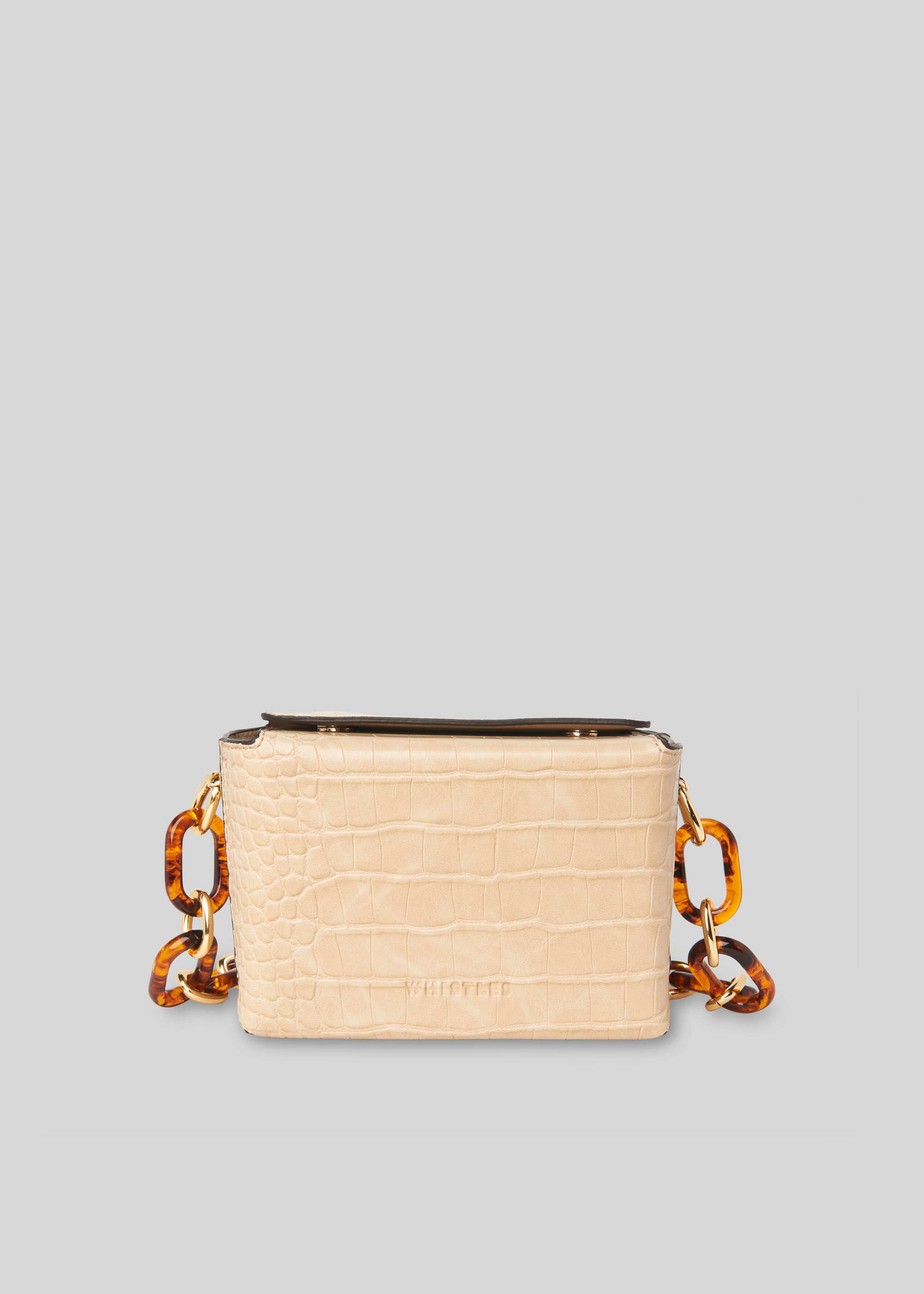 Whistles shop croc purse