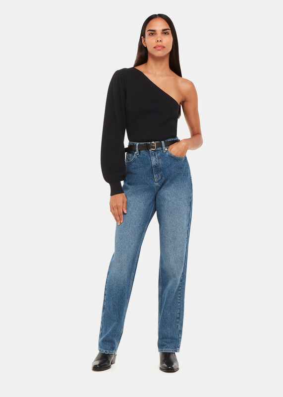 One Shoulder Knit