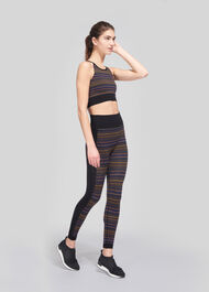 Flash Stripe Bra Top Multicolour