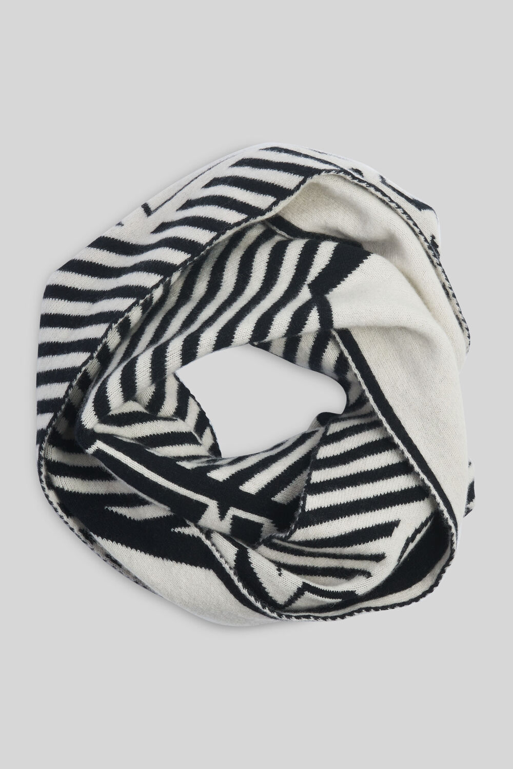 Green Thomas Love Scarf Black/White