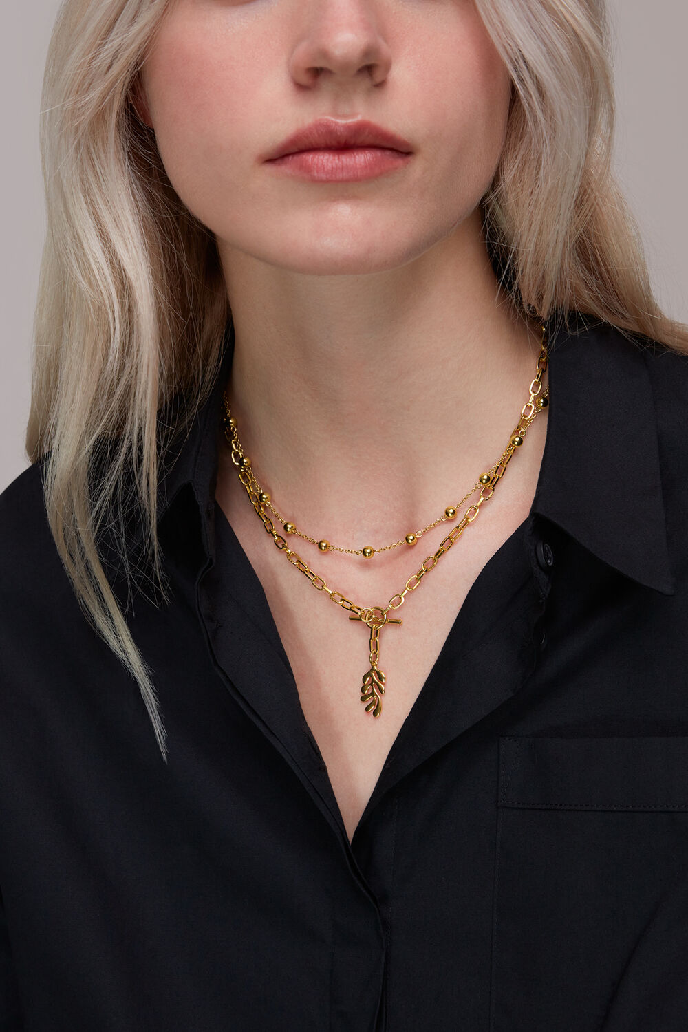 Leaf Chain Necklace
