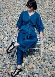 Mabel Topstitch Jumpsuit