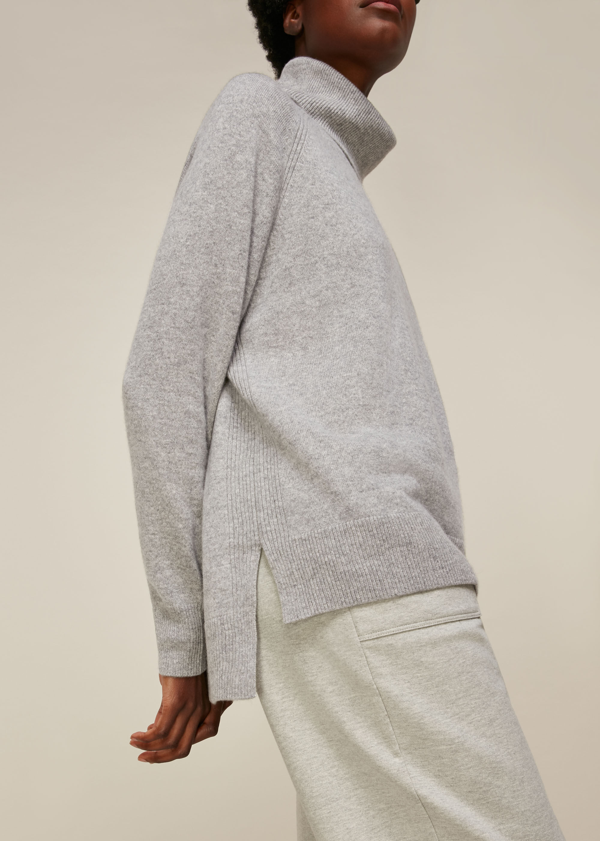Whistles cashmere on sale roll neck