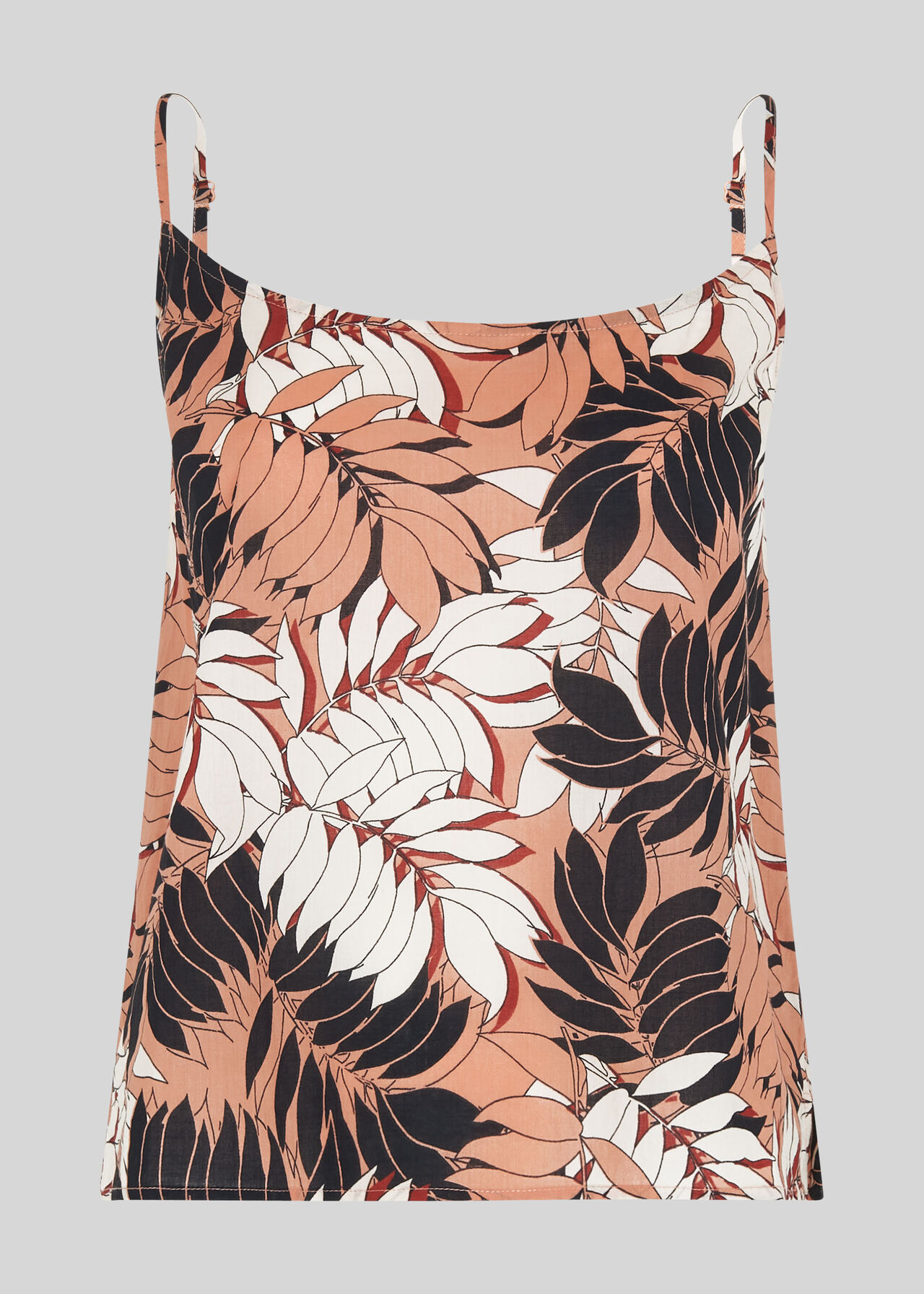 Fern Print Cami Top Pink/Multi