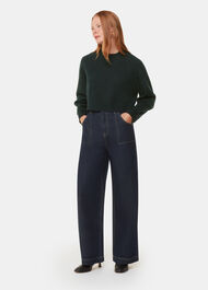 Wool Crop Relaxed Knit