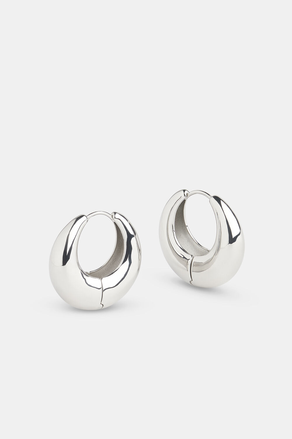 Chunky Curved Earring