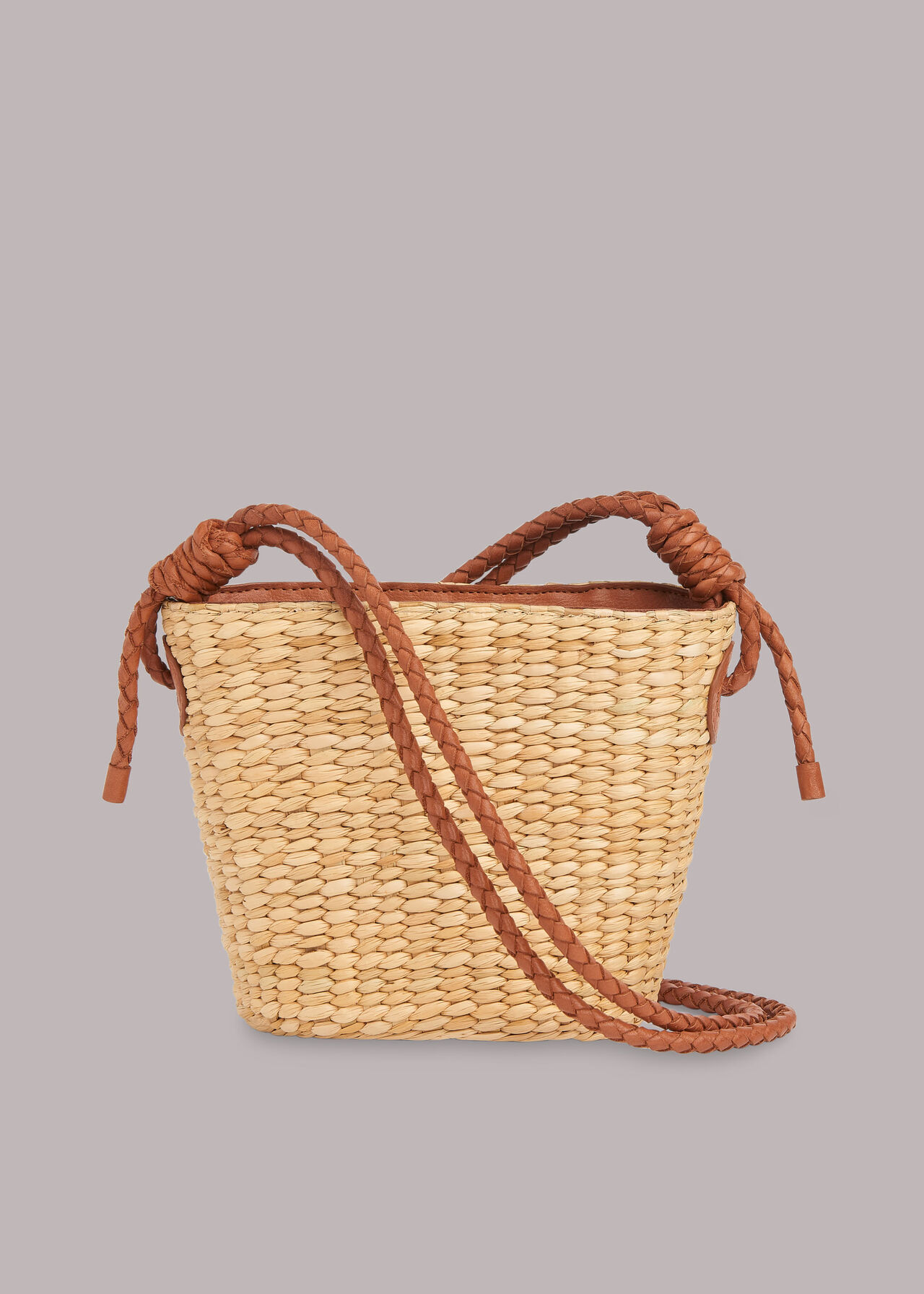 Lyra Mini Straw Tote