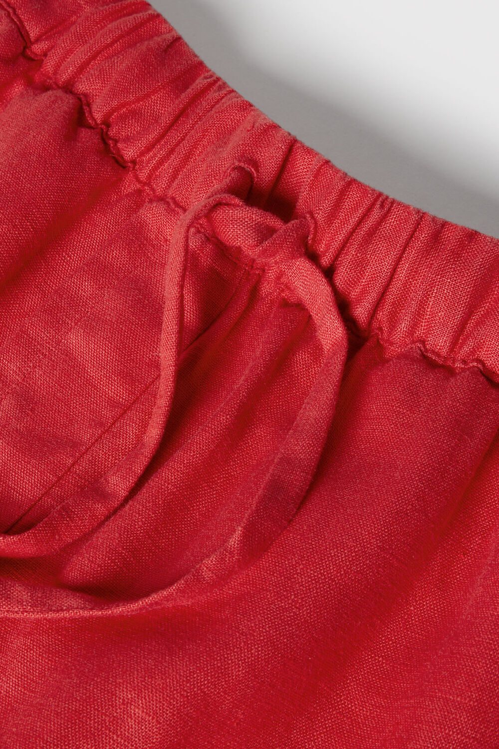Linen Elasticated Short