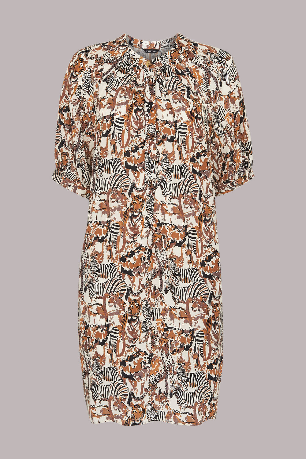 Camo Safari Print Dress