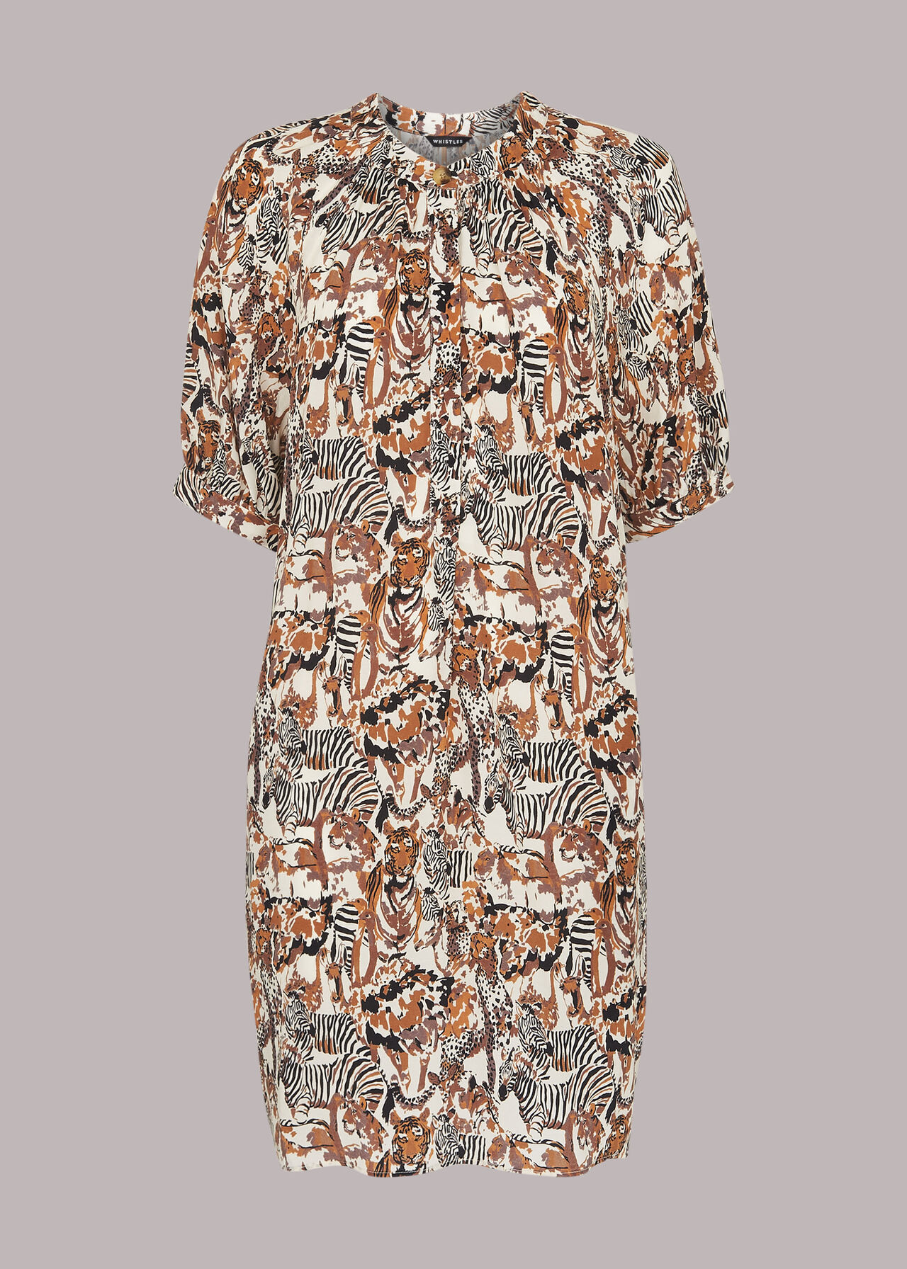 Camo Safari Print Dress
