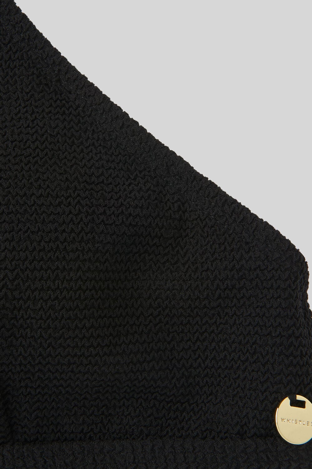 Klara Minimal Bikini Top Black