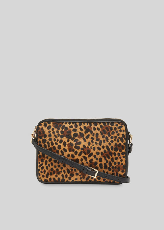 Cami Leopard Crossbody Bag