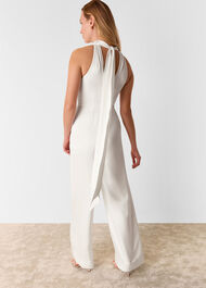 Halterneck Bridal Jumpsuit