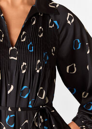 Scattered Hoops Midi Dress