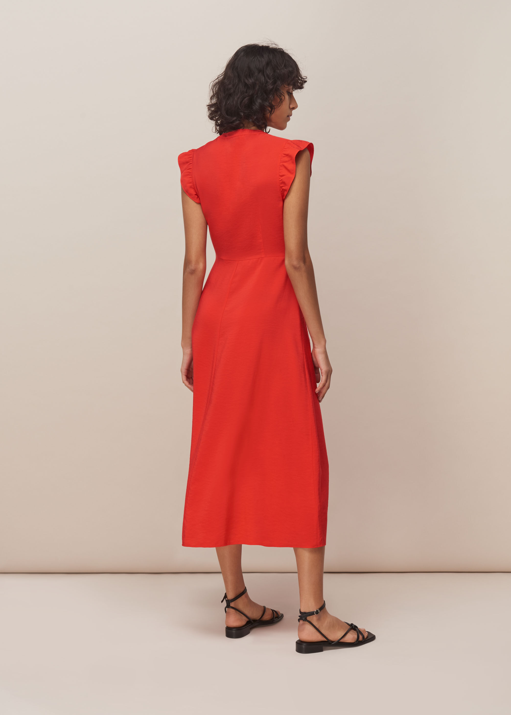 Whistles store red dress