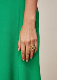 Sunray Signet Ring