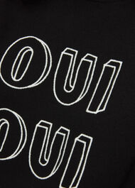 Oui Oui Logo Relaxed Sweat