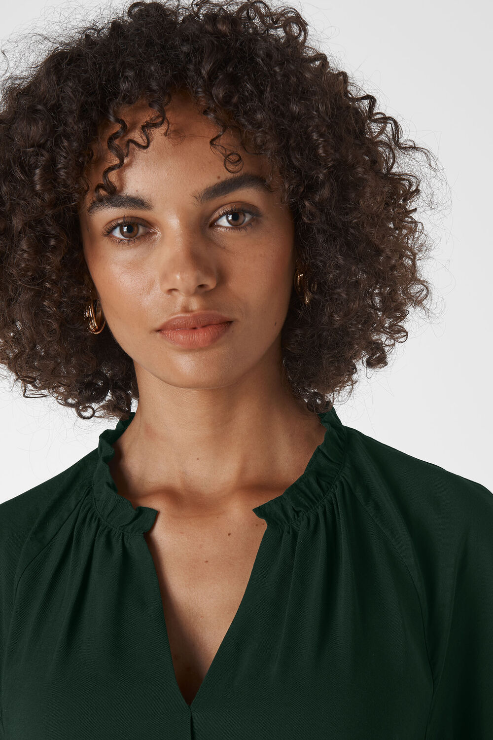 Enora Dress Dark Green