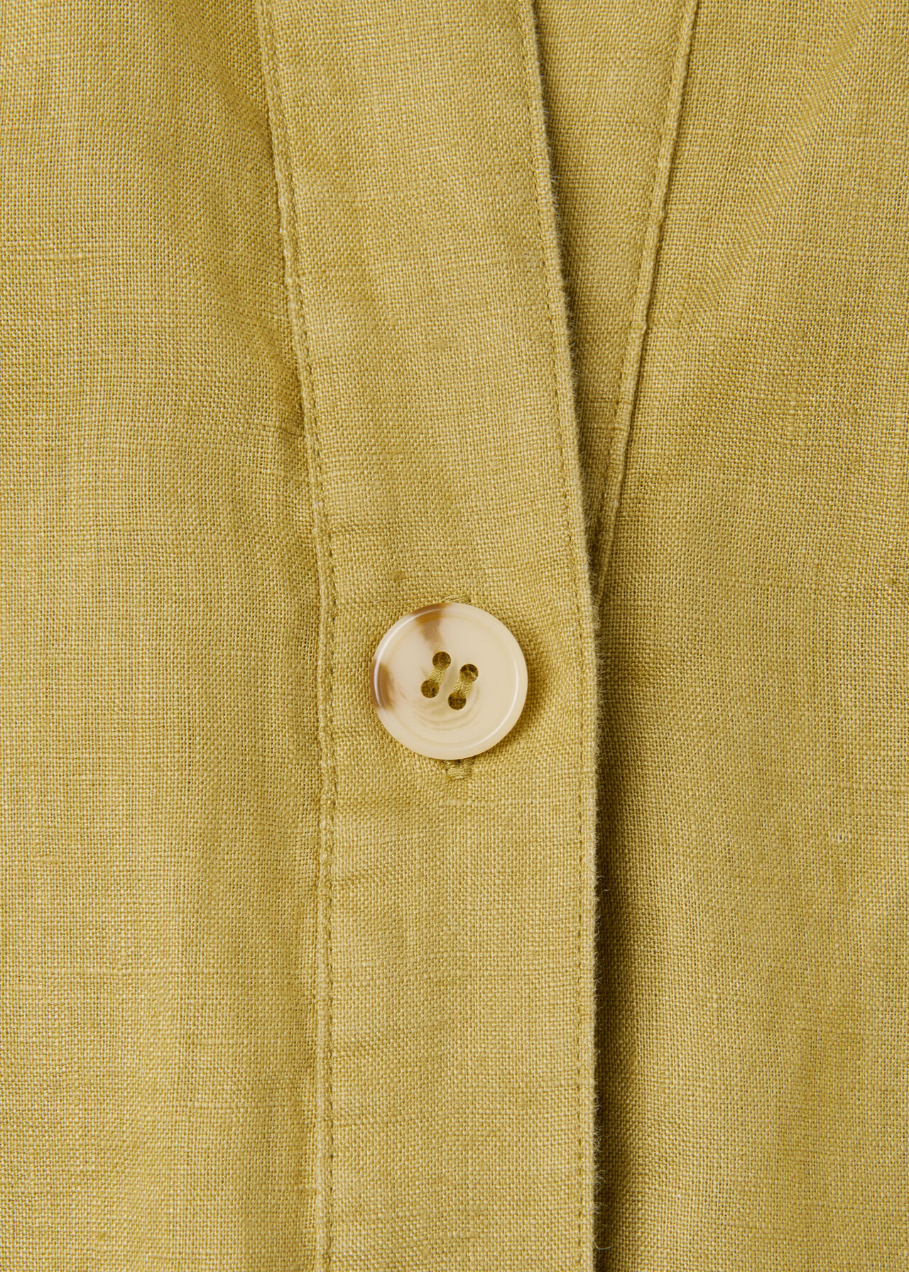 Maddie Linen Shirt Dress