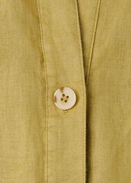 Maddie Linen Shirt Dress