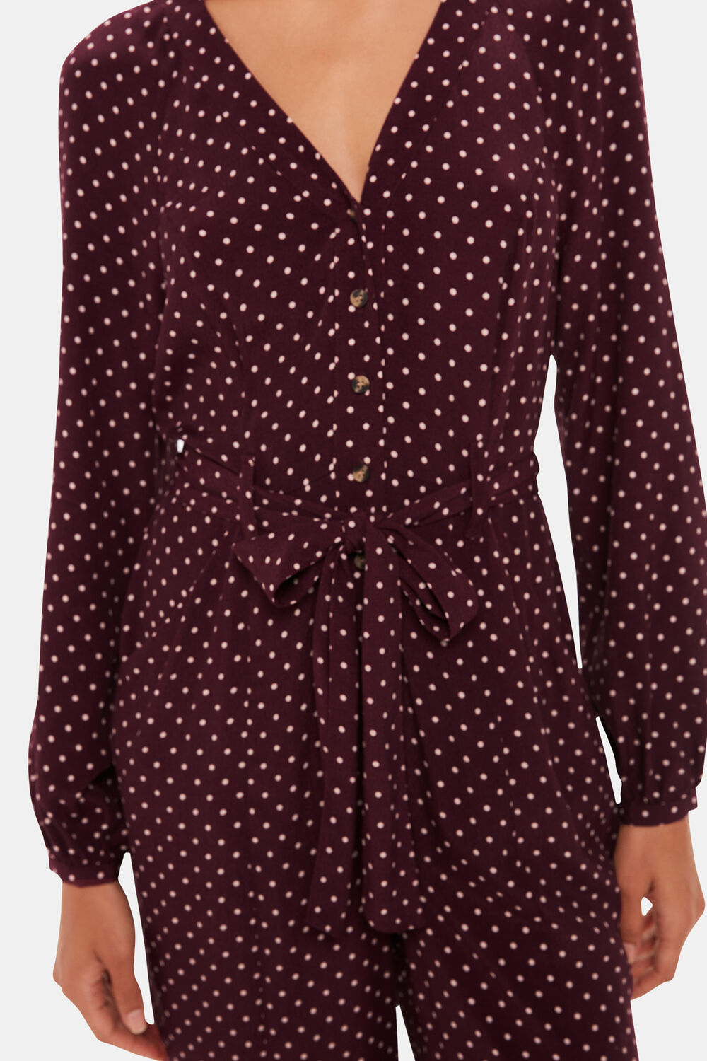 Lottie Spot Print Jumpsuit