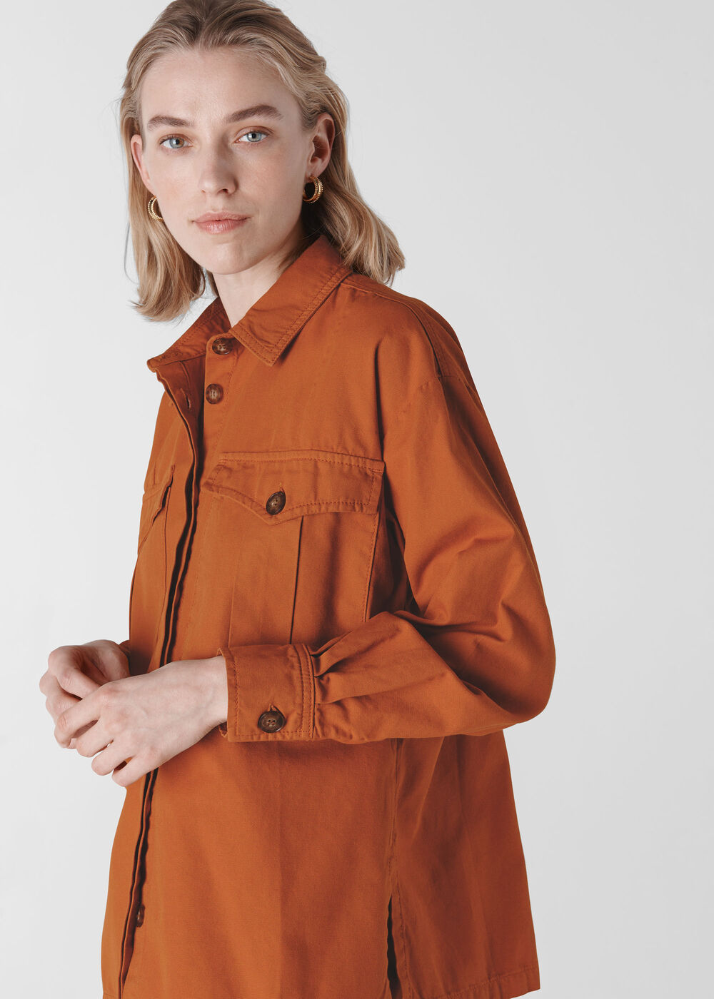 Cadi Utility Shirt Tobacco