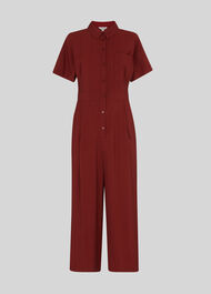 Lucilia Jumpsuit Burgundy