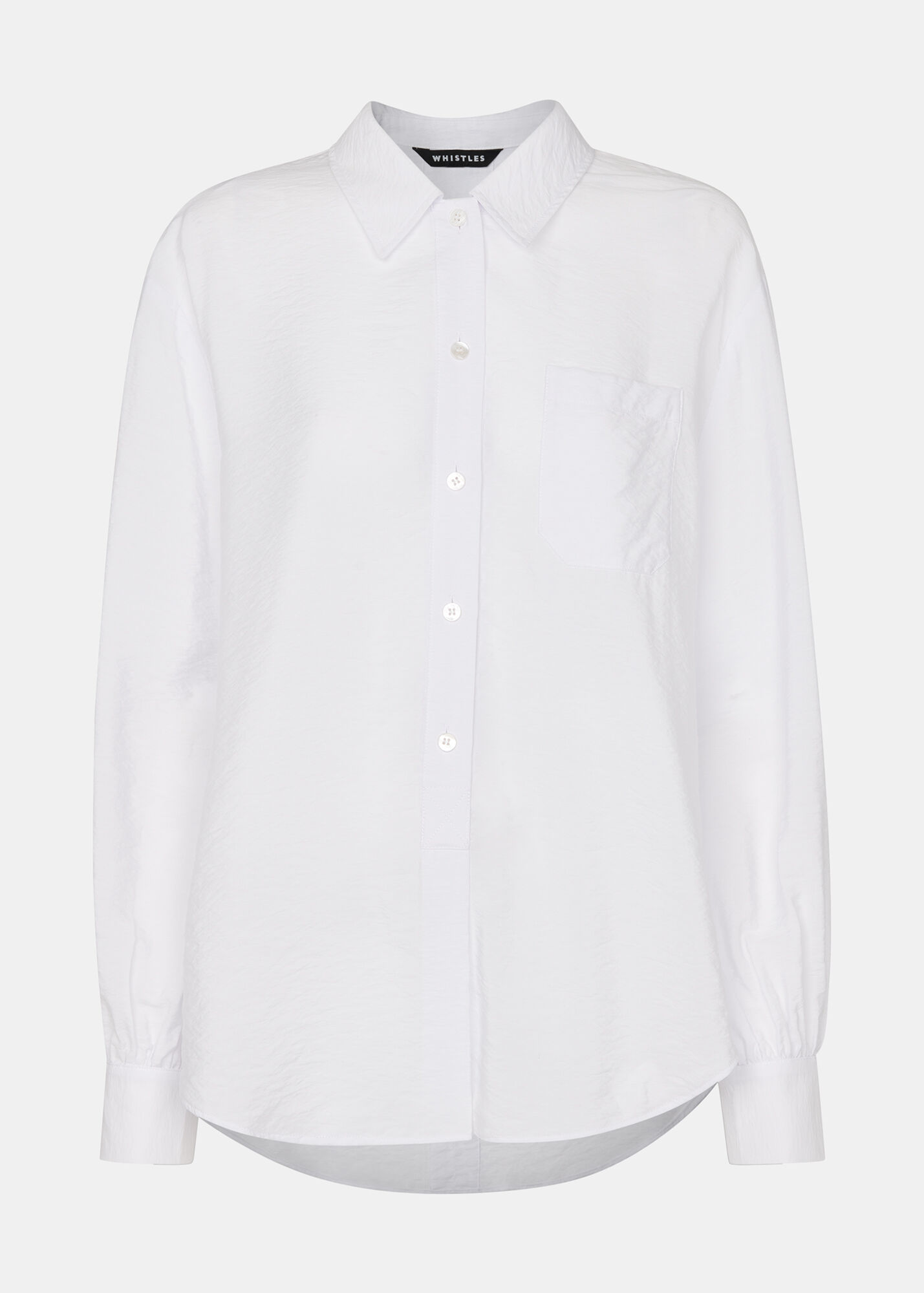 Ivory Nicky Relaxed Shirt | WHISTLES